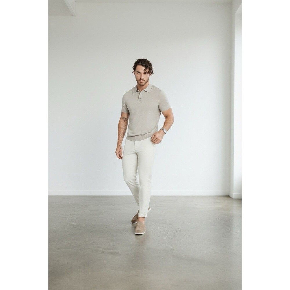 Marcus Pierce Birch Beige Renegade Pants He Who is Brave is Free Mens 42x32 New